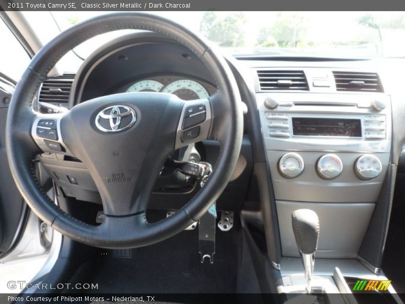 Classic Silver Metallic / Dark Charcoal 2011 Toyota Camry SE