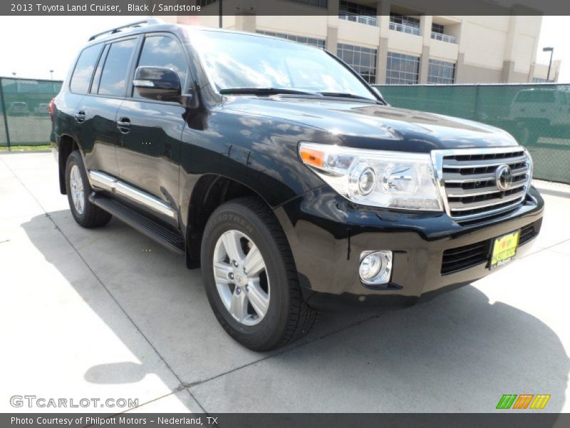 Black / Sandstone 2013 Toyota Land Cruiser