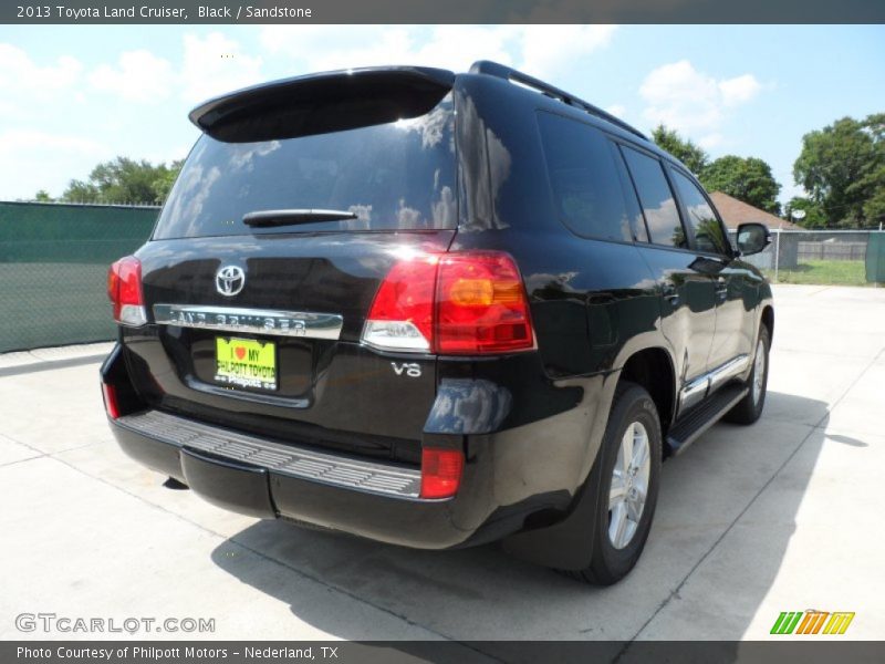 Black / Sandstone 2013 Toyota Land Cruiser