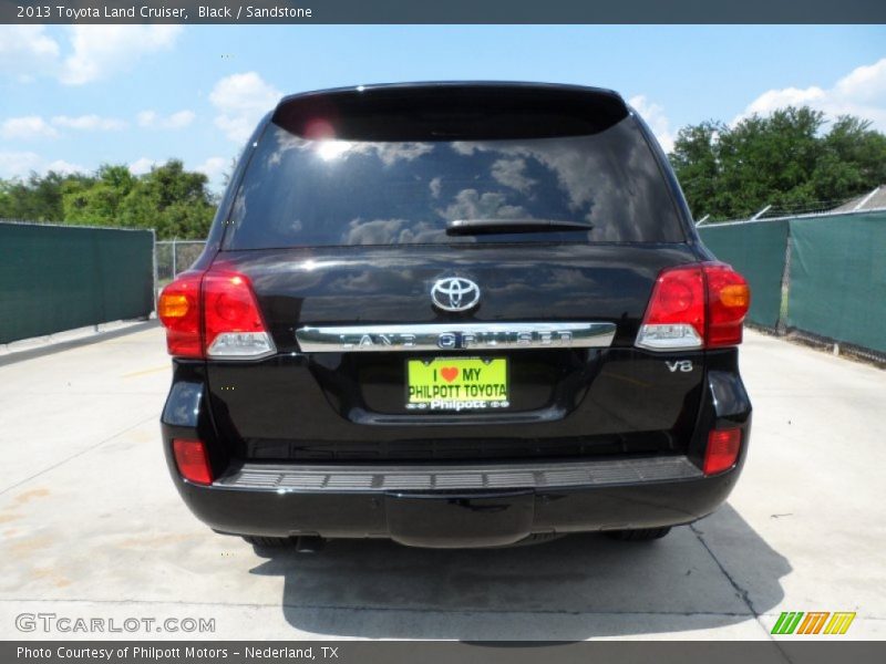 Black / Sandstone 2013 Toyota Land Cruiser