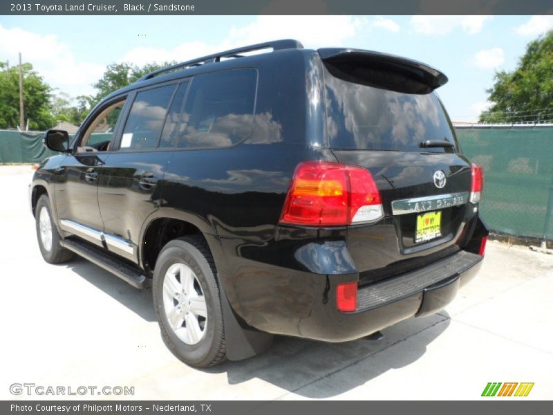 Black / Sandstone 2013 Toyota Land Cruiser