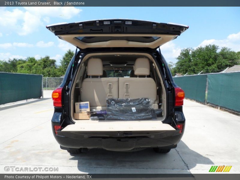 Black / Sandstone 2013 Toyota Land Cruiser