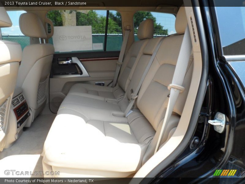 Rear Seat of 2013 Land Cruiser 