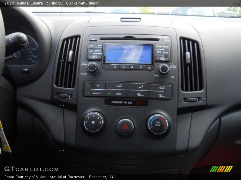 Quicksilver / Black 2010 Hyundai Elantra Touring SE
