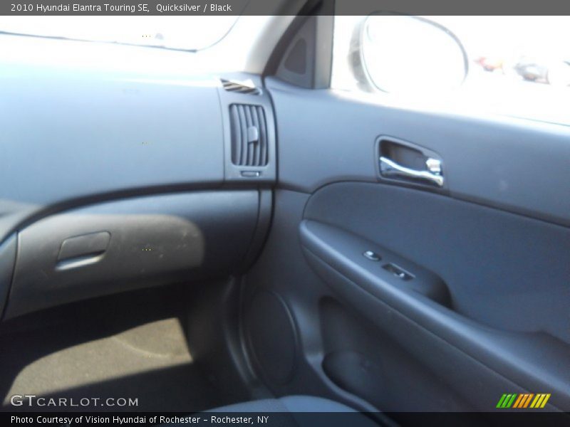 Quicksilver / Black 2010 Hyundai Elantra Touring SE