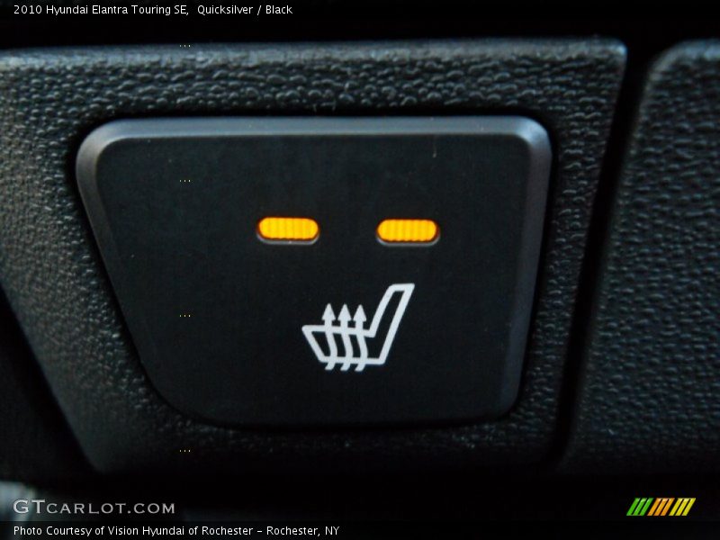 Quicksilver / Black 2010 Hyundai Elantra Touring SE