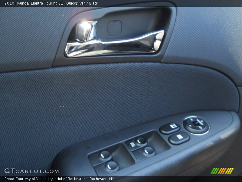 Quicksilver / Black 2010 Hyundai Elantra Touring SE