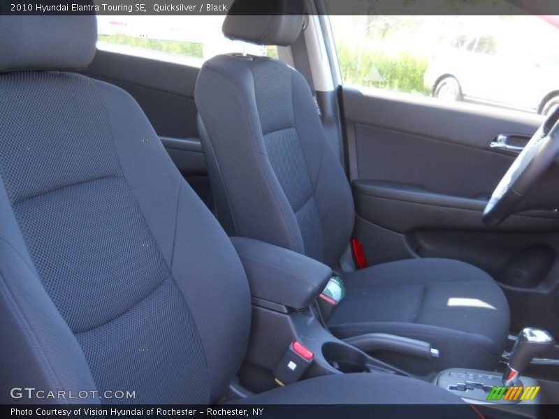 Quicksilver / Black 2010 Hyundai Elantra Touring SE