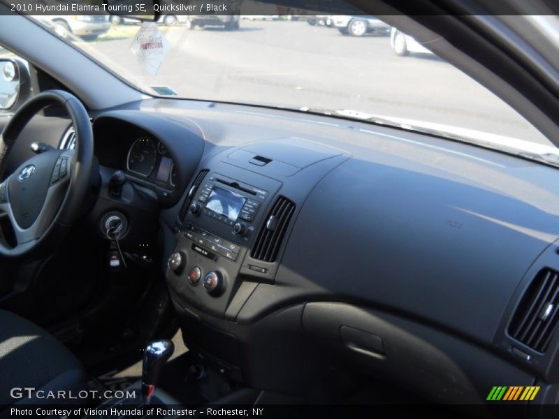 Quicksilver / Black 2010 Hyundai Elantra Touring SE