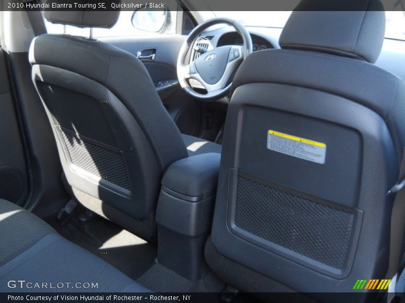 Quicksilver / Black 2010 Hyundai Elantra Touring SE
