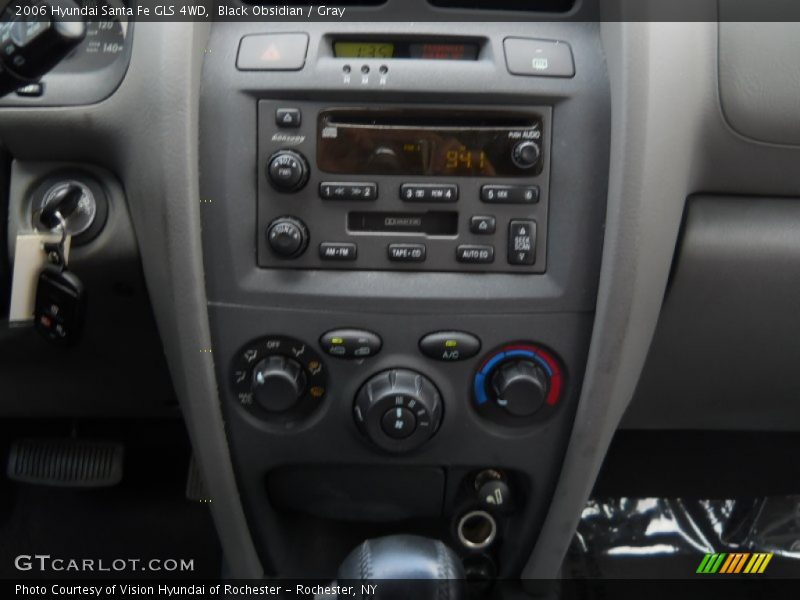 Black Obsidian / Gray 2006 Hyundai Santa Fe GLS 4WD