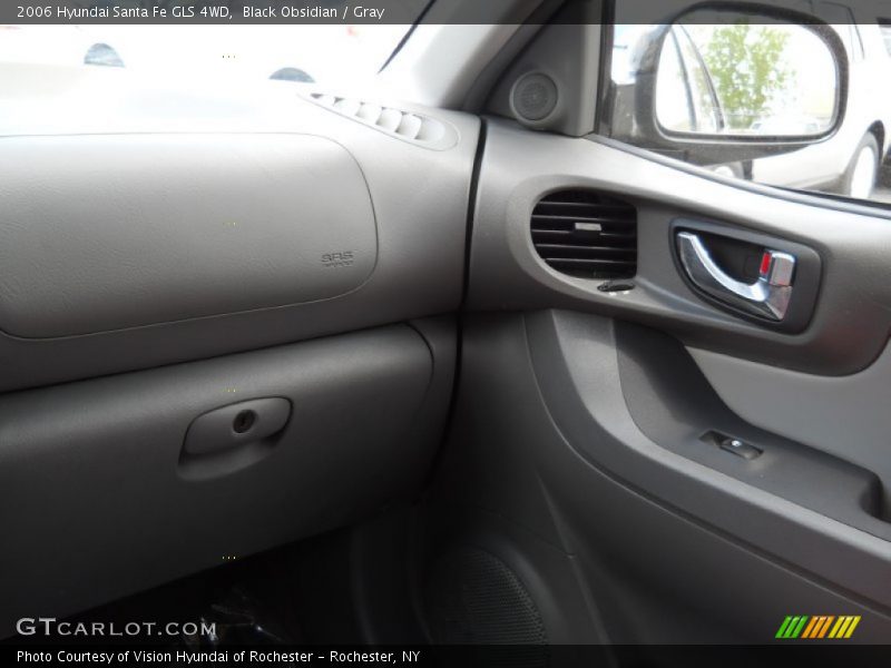 Black Obsidian / Gray 2006 Hyundai Santa Fe GLS 4WD