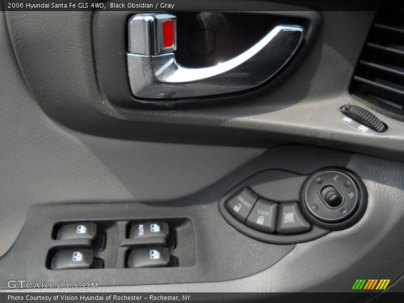 Black Obsidian / Gray 2006 Hyundai Santa Fe GLS 4WD