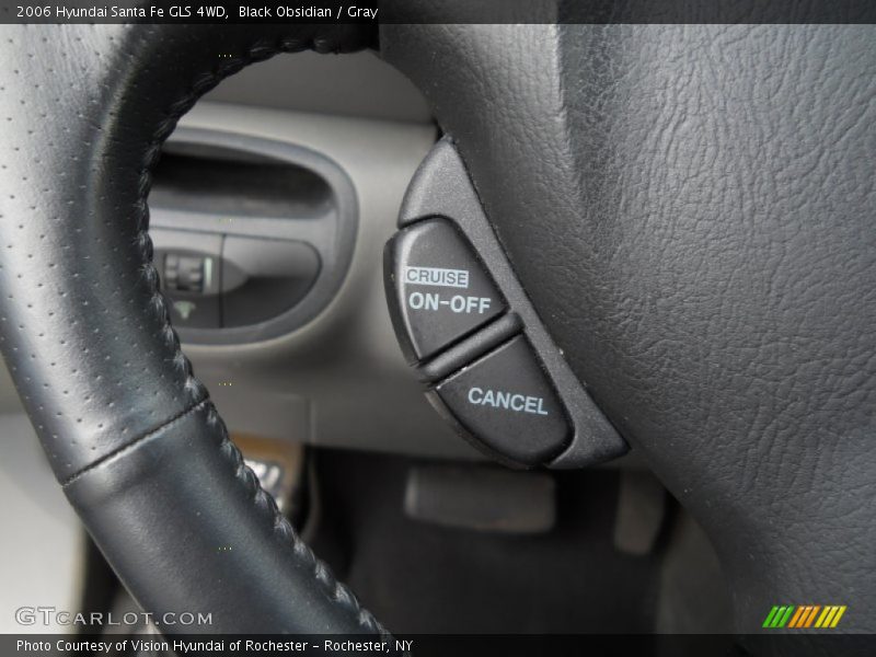 Black Obsidian / Gray 2006 Hyundai Santa Fe GLS 4WD