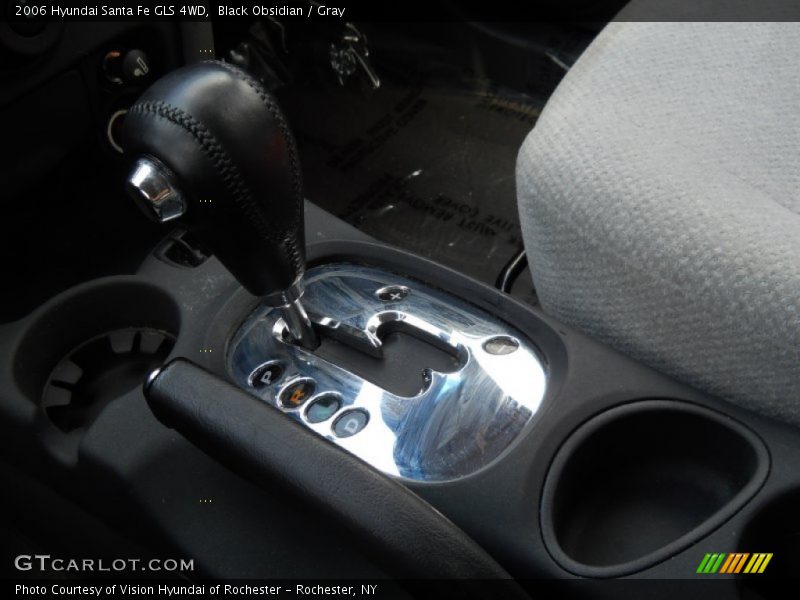 Black Obsidian / Gray 2006 Hyundai Santa Fe GLS 4WD
