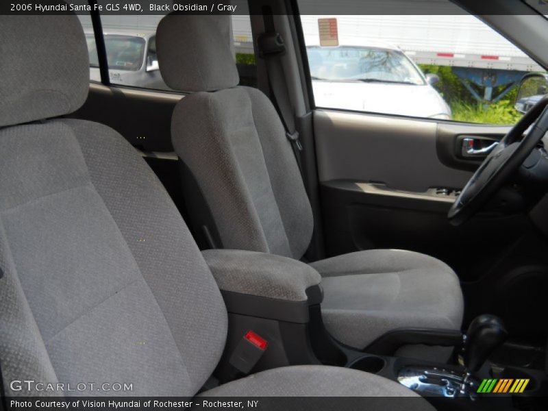 Black Obsidian / Gray 2006 Hyundai Santa Fe GLS 4WD