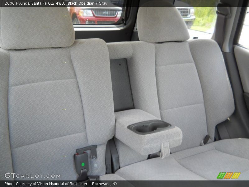 Black Obsidian / Gray 2006 Hyundai Santa Fe GLS 4WD