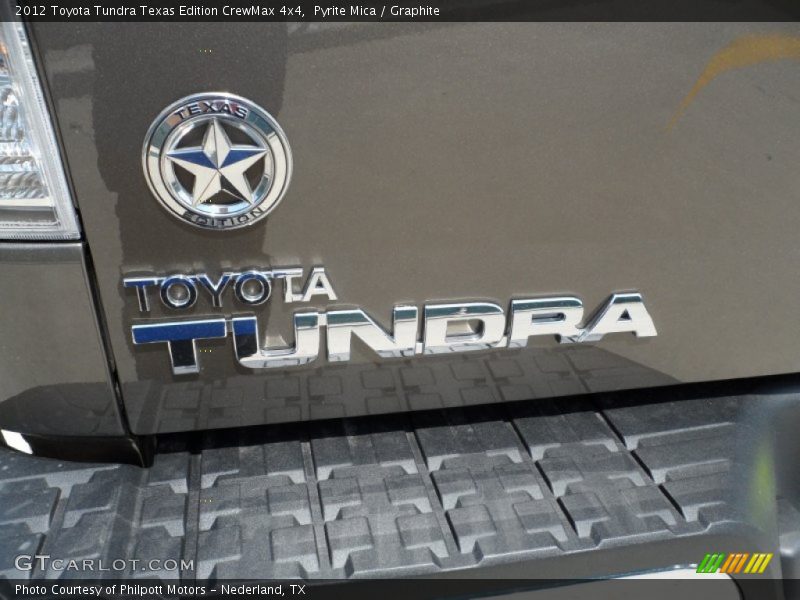 Pyrite Mica / Graphite 2012 Toyota Tundra Texas Edition CrewMax 4x4