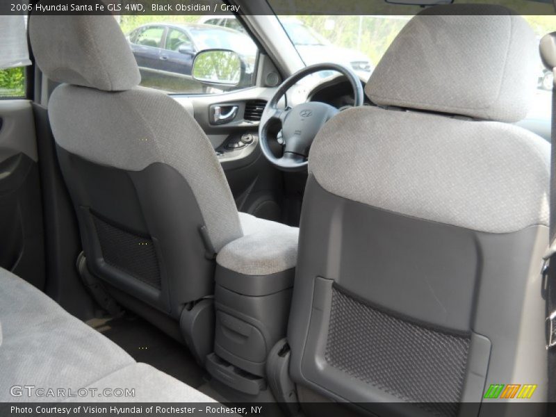 Black Obsidian / Gray 2006 Hyundai Santa Fe GLS 4WD