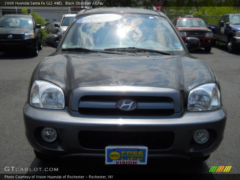 Black Obsidian / Gray 2006 Hyundai Santa Fe GLS 4WD