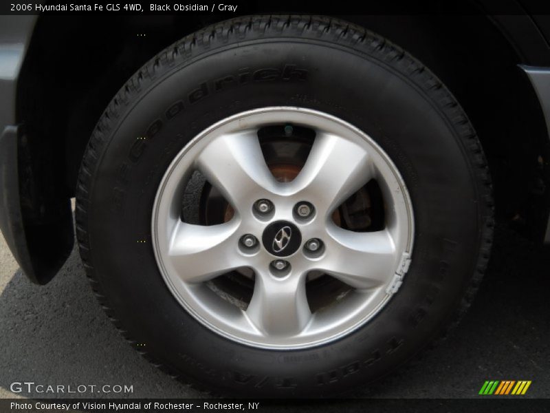 Black Obsidian / Gray 2006 Hyundai Santa Fe GLS 4WD