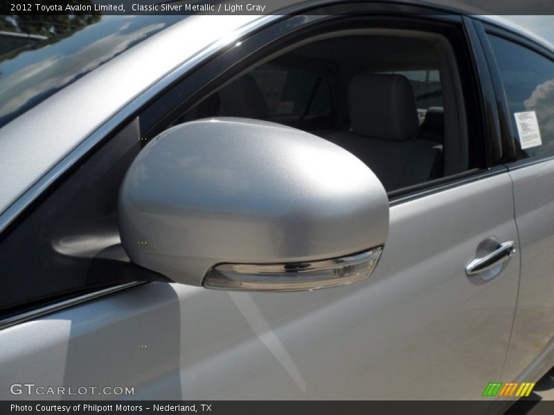 Classic Silver Metallic / Light Gray 2012 Toyota Avalon Limited