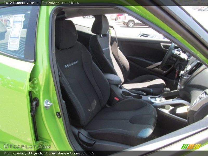 Electrolyte Green / Black 2012 Hyundai Veloster