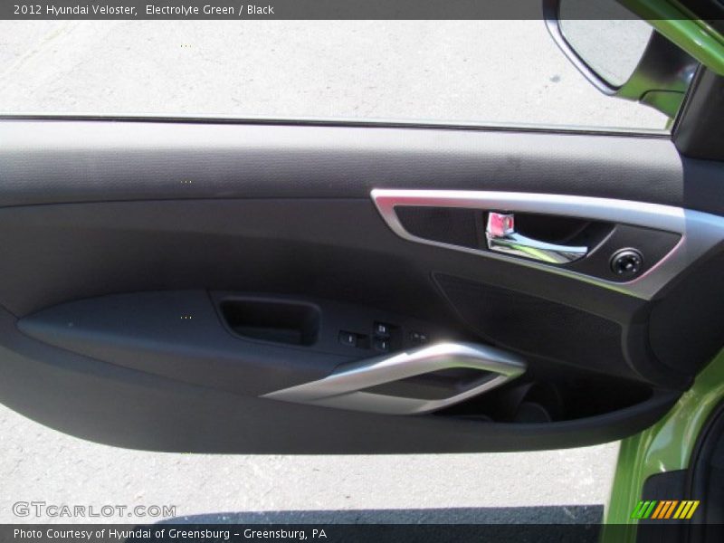 Electrolyte Green / Black 2012 Hyundai Veloster