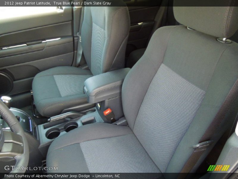 True Blue Pearl / Dark Slate Gray 2012 Jeep Patriot Latitude