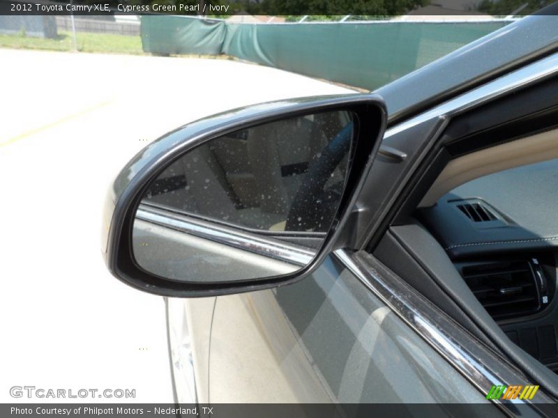 Cypress Green Pearl / Ivory 2012 Toyota Camry XLE