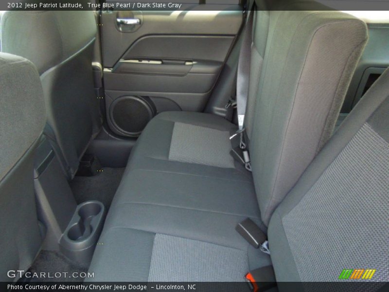 True Blue Pearl / Dark Slate Gray 2012 Jeep Patriot Latitude