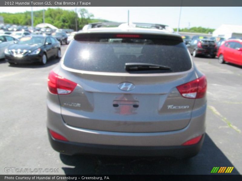 Chai Bronze / Taupe 2012 Hyundai Tucson GLS