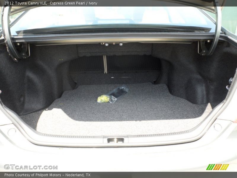 Cypress Green Pearl / Ivory 2012 Toyota Camry XLE