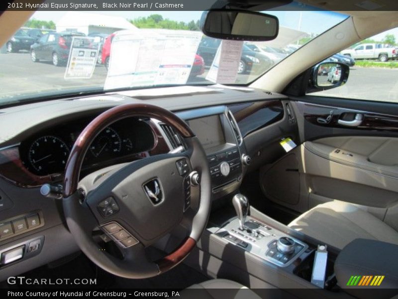Dashboard of 2012 Equus Signature