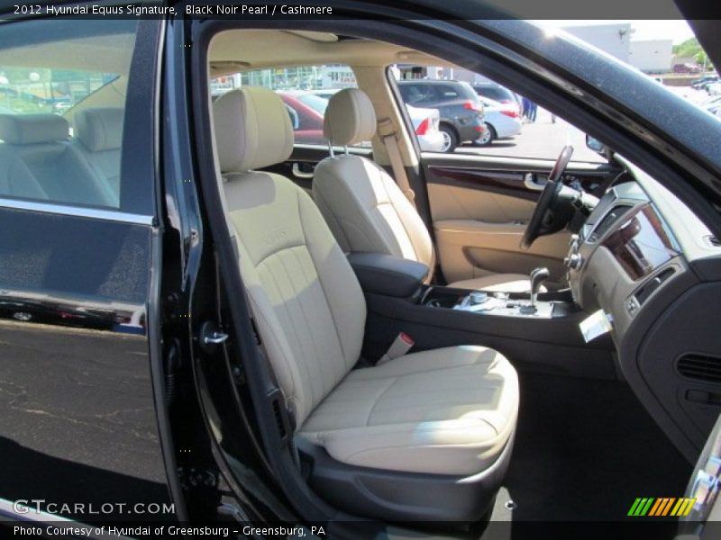  2012 Equus Signature Cashmere Interior