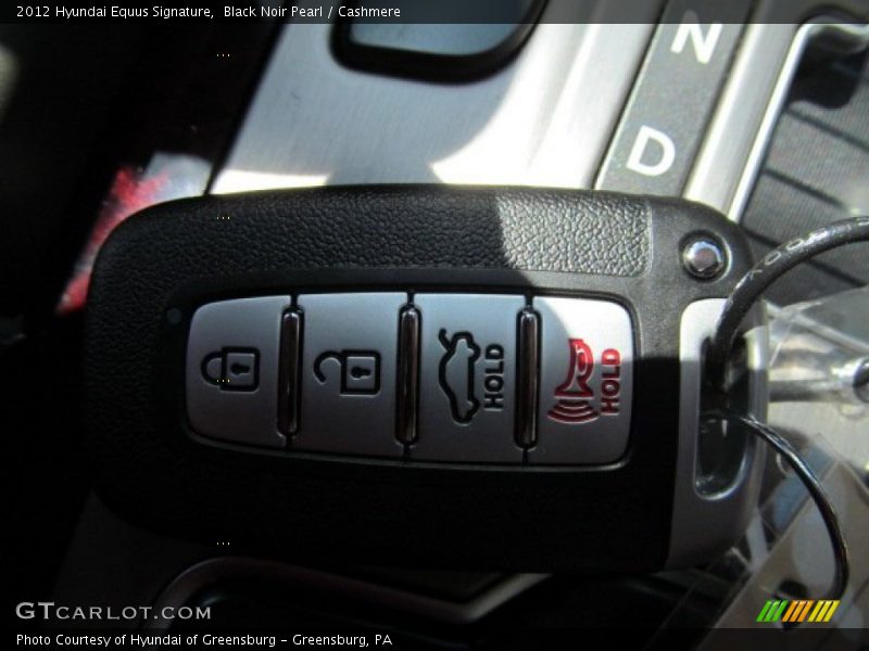 Keys of 2012 Equus Signature