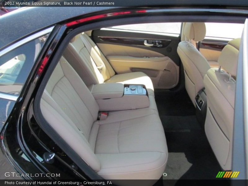  2012 Equus Signature Cashmere Interior