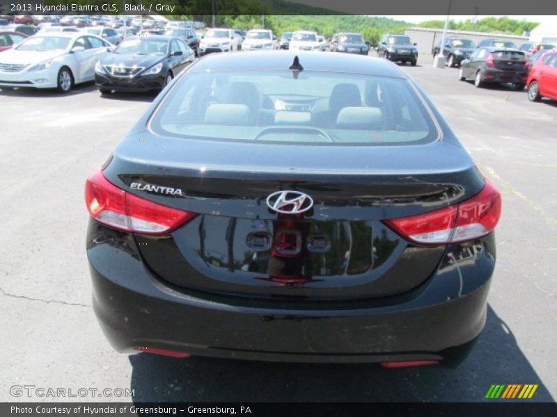 Black / Gray 2013 Hyundai Elantra GLS