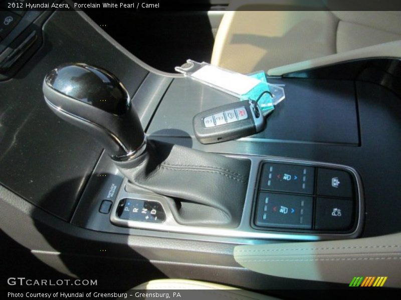  2012 Azera  6 Speed Shiftronic Automatic Shifter