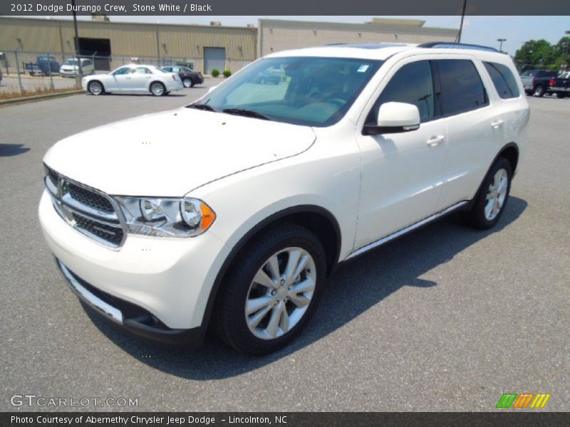 Front 3/4 View of 2012 Durango Crew