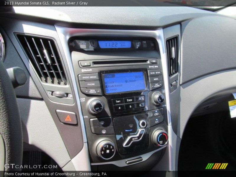 Radiant Silver / Gray 2013 Hyundai Sonata GLS
