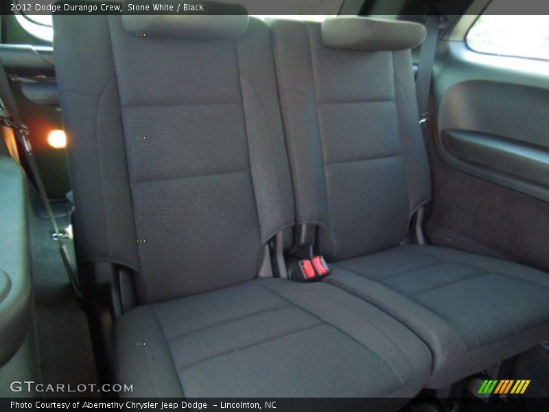 Rear Seat of 2012 Durango Crew