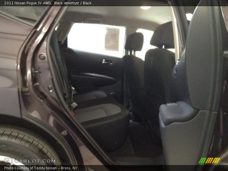 Black Amethyst / Black 2011 Nissan Rogue SV AWD