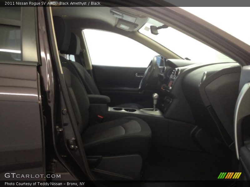 Black Amethyst / Black 2011 Nissan Rogue SV AWD