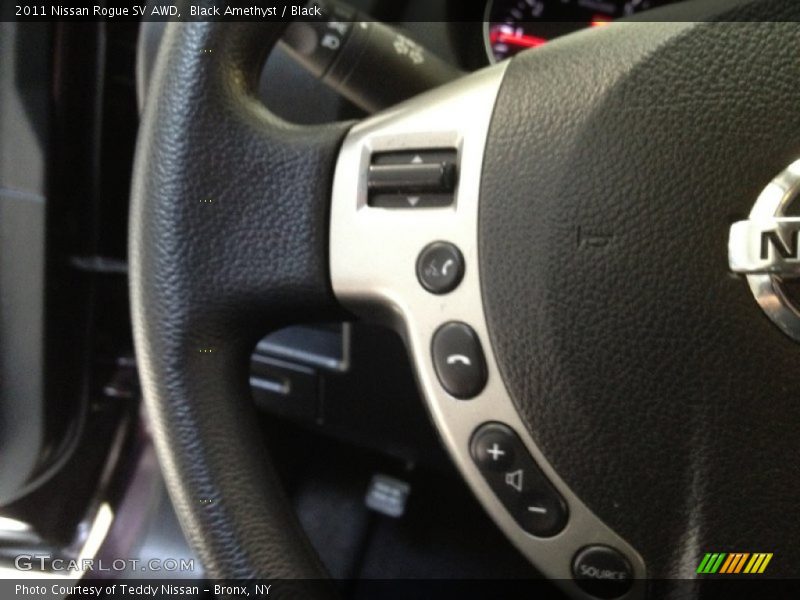 Black Amethyst / Black 2011 Nissan Rogue SV AWD
