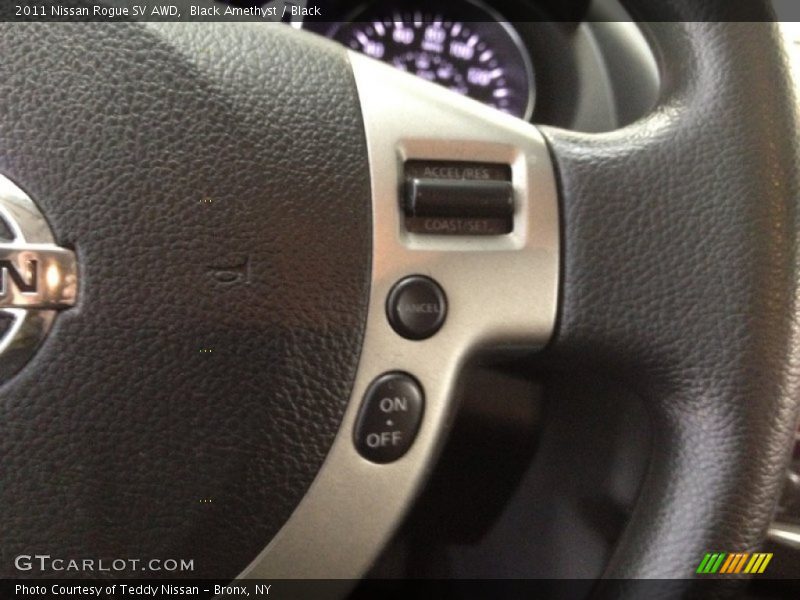 Black Amethyst / Black 2011 Nissan Rogue SV AWD