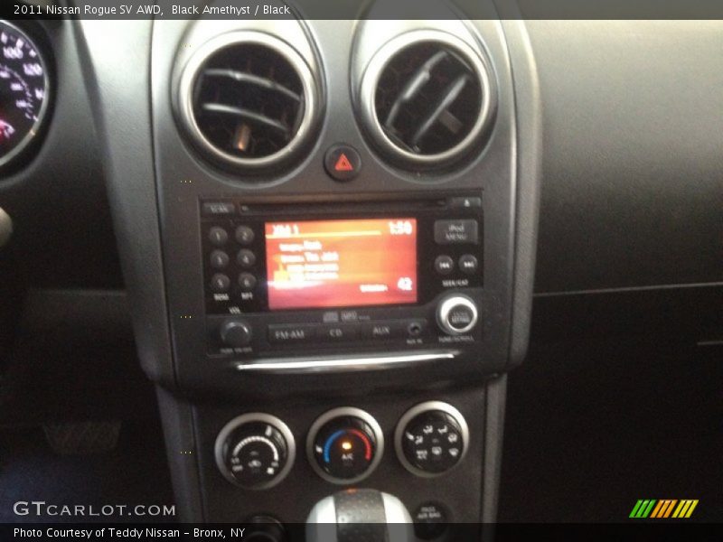 Black Amethyst / Black 2011 Nissan Rogue SV AWD