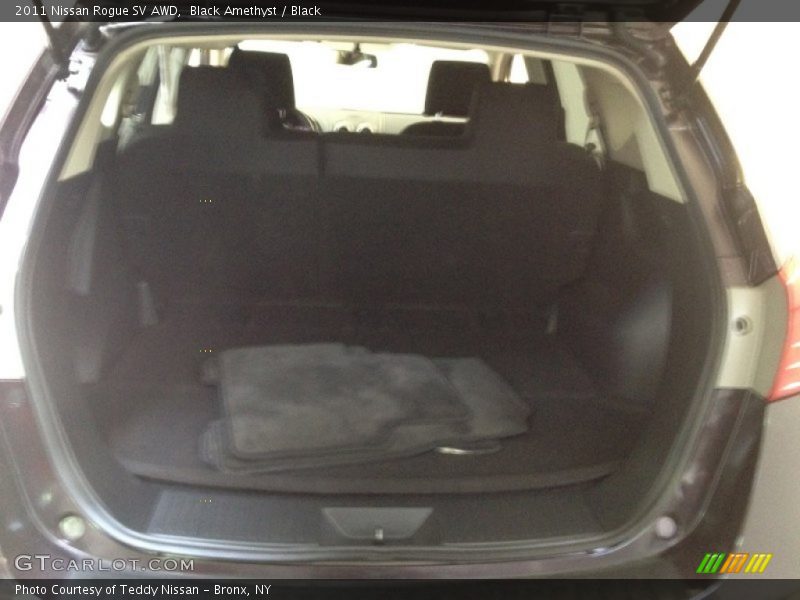 Black Amethyst / Black 2011 Nissan Rogue SV AWD