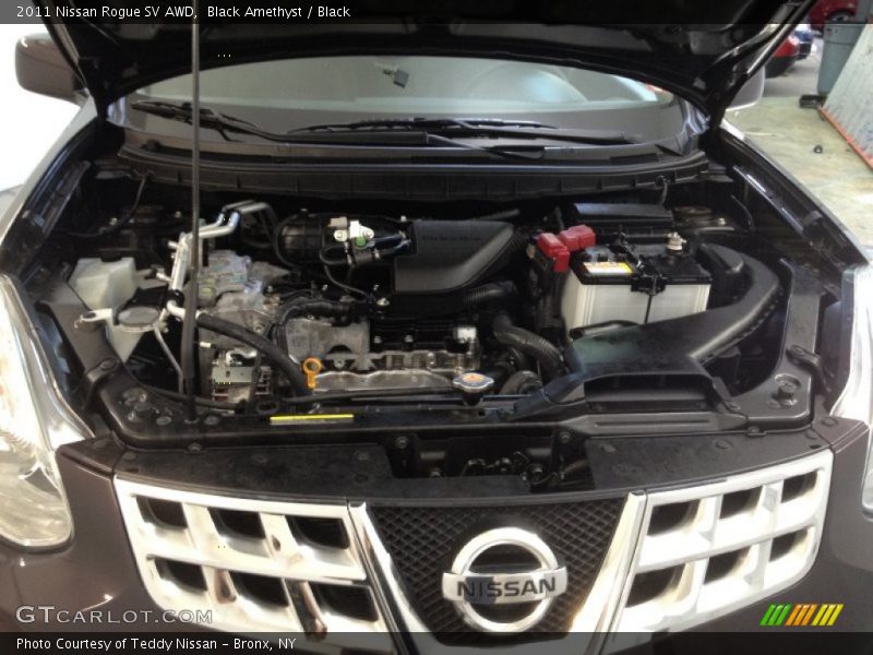 Black Amethyst / Black 2011 Nissan Rogue SV AWD