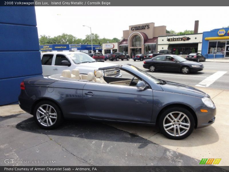 Island Grey Metallic / Cornsilk Beige 2008 Volkswagen Eos Lux